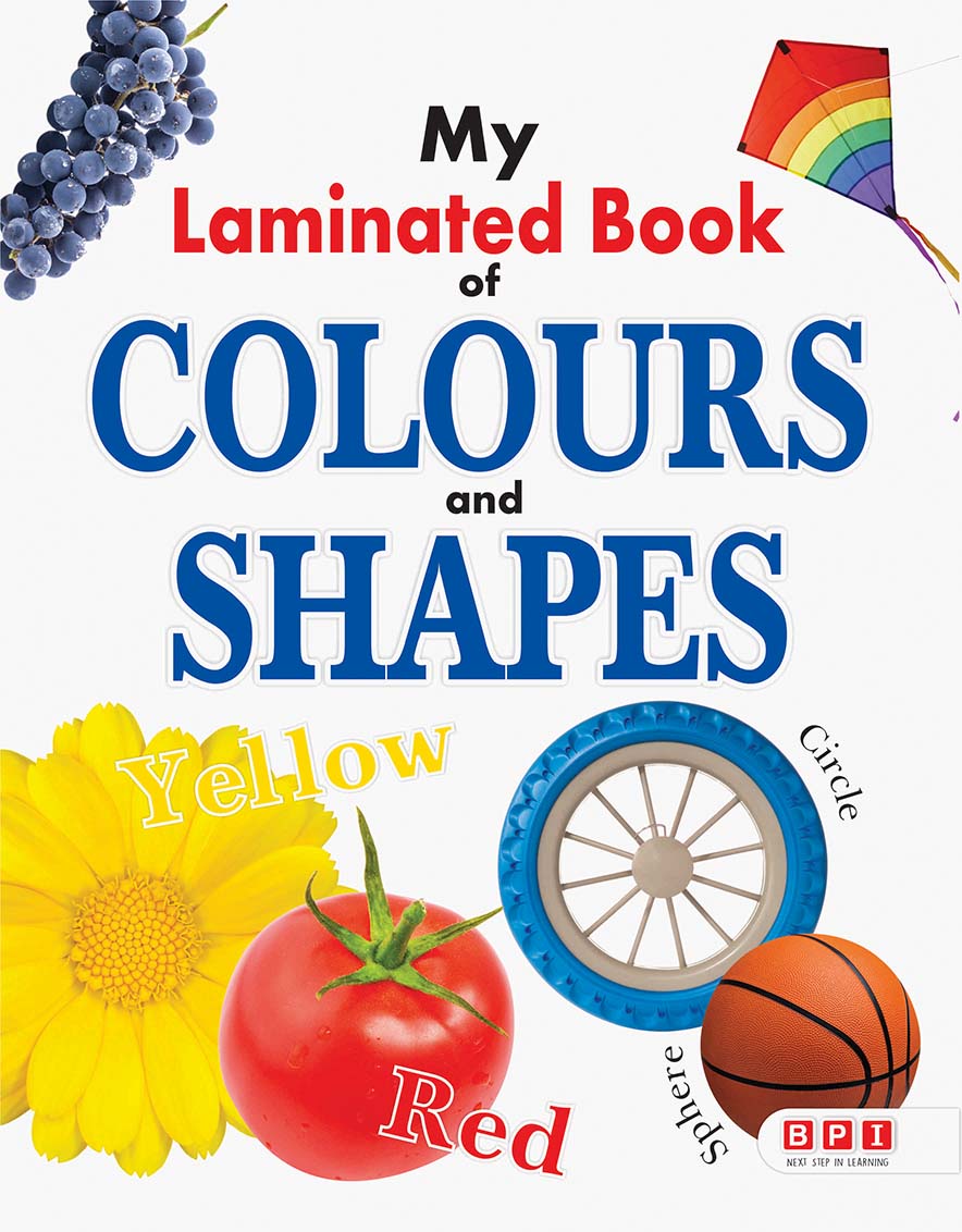 Colours & Shapes – Laminated Book