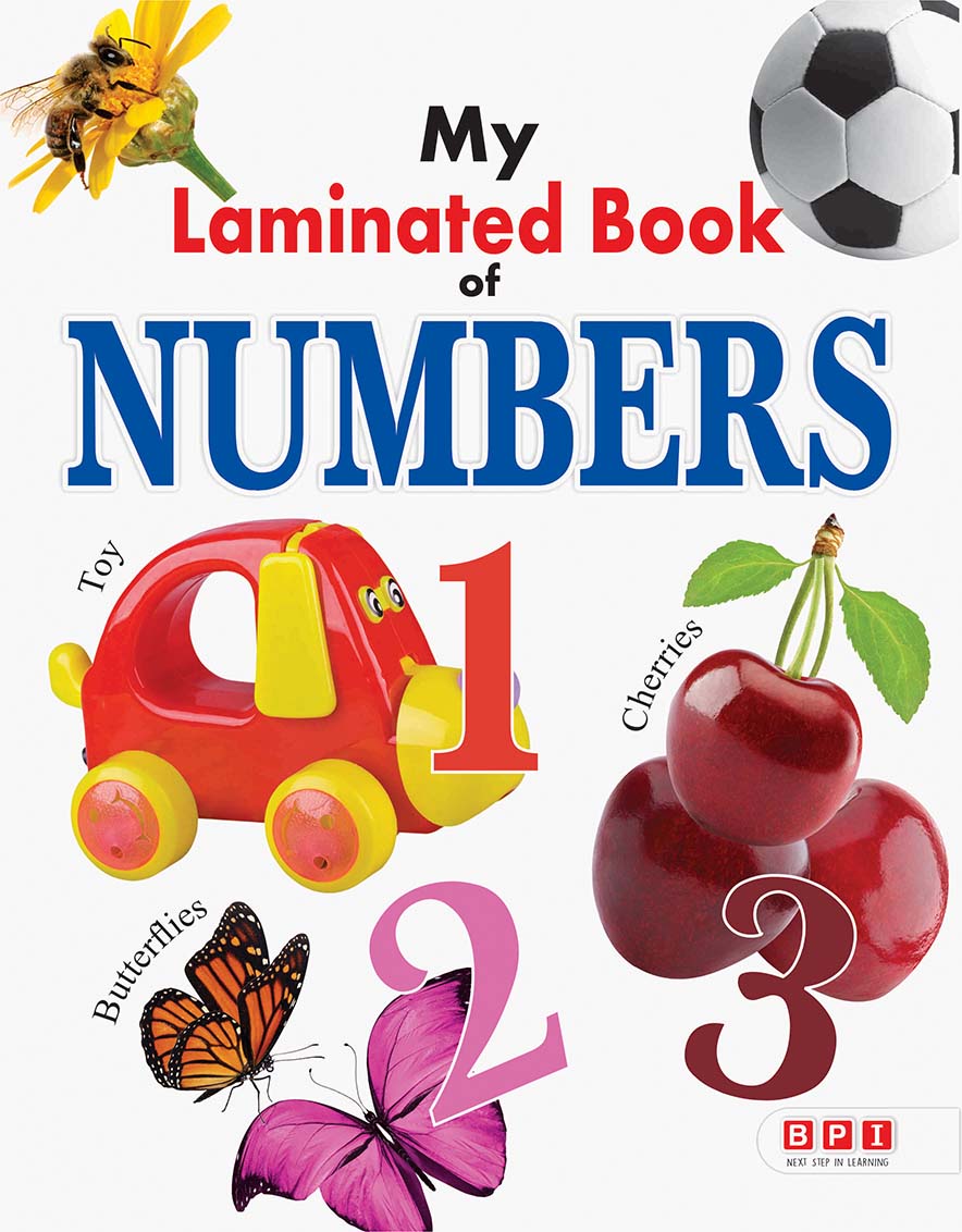 Numbers – Laminated Book
