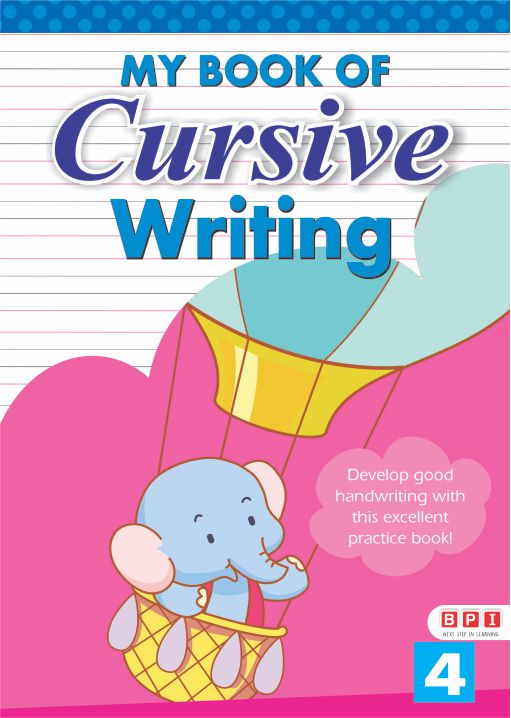 MY BOOK OF CURSIVE WRITING 4