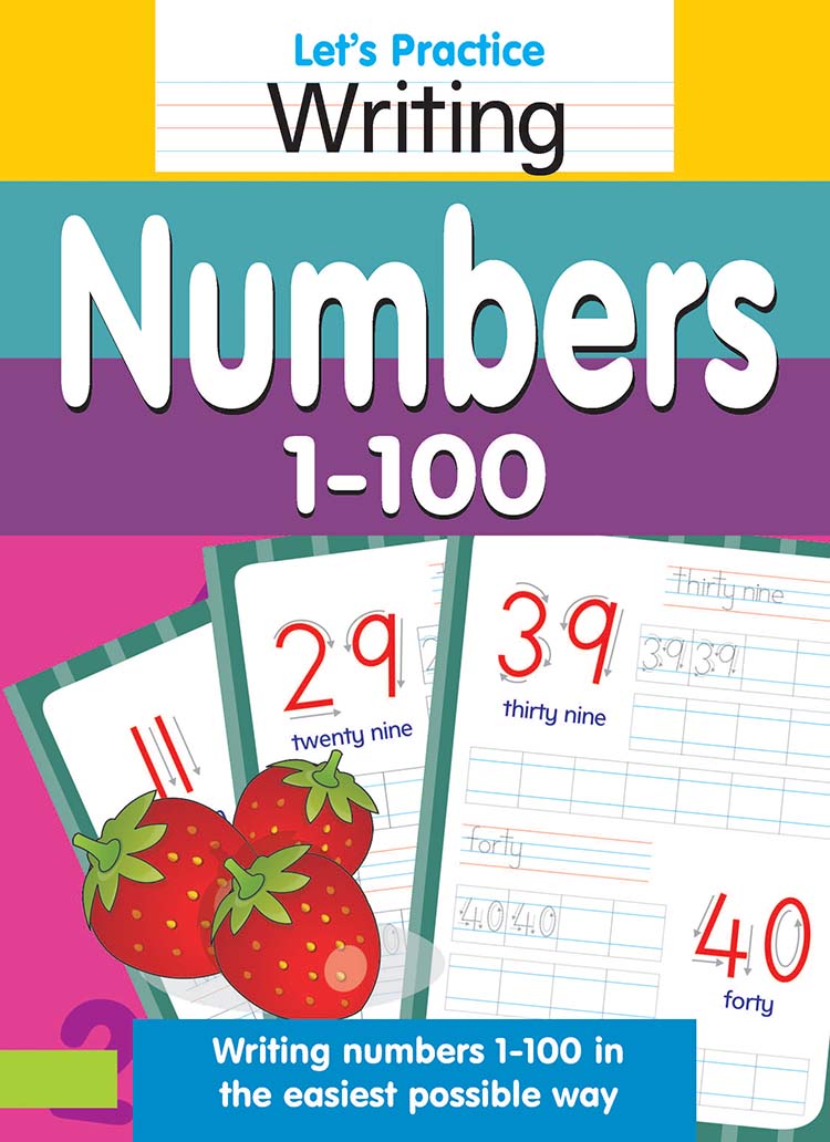 1-100 Numbers Writing