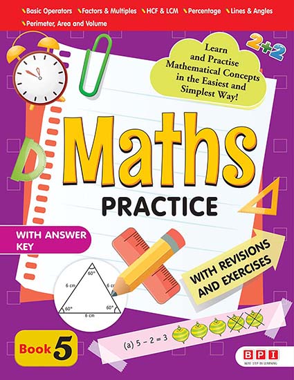 Maths Practice Book – 5
