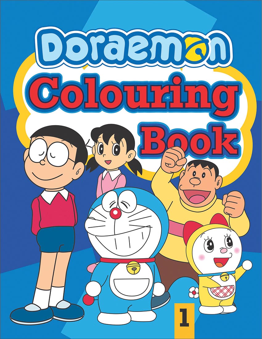 Doraemon Colouring Book 1