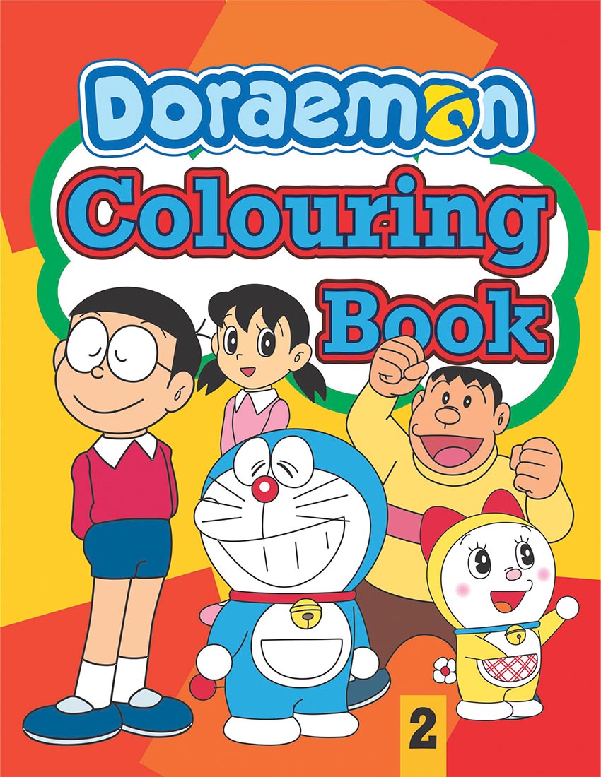 Doraemon Colouring Book 2