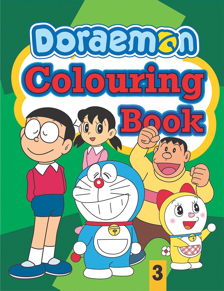 Doraemon Colouring Book 3